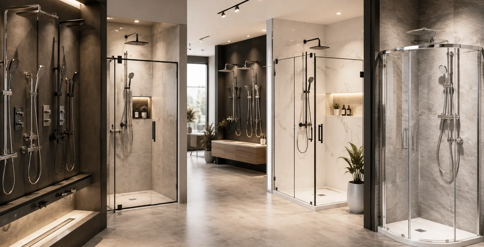Tiles, Faucets, Showers and Bathtubs